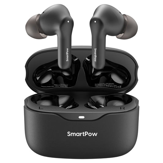 SmartPow SP5 Ergonomic In-Ear Earbuds with Enhanced Bass and Integrated Controls