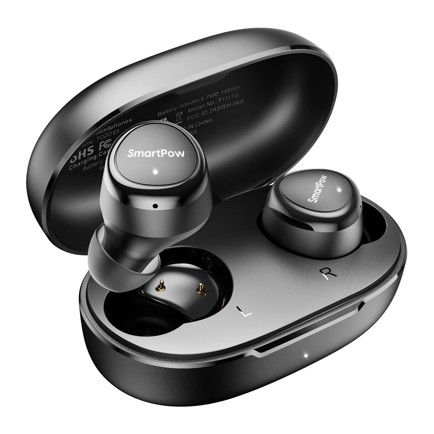 SmartPow SP9 Stylish Wireless Earbuds with Ambient Mode and Quick Pairing"  Product Description