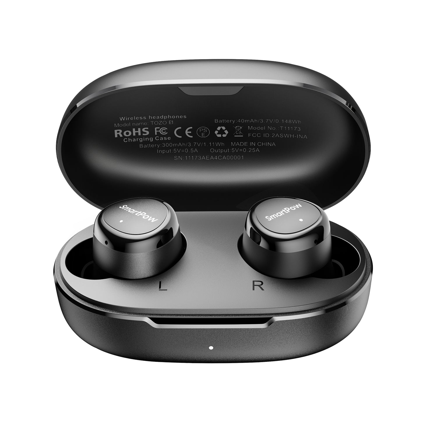 SmartPow SP9 Stylish Wireless Earbuds with Ambient Mode and Quick Pairing"  Product Description